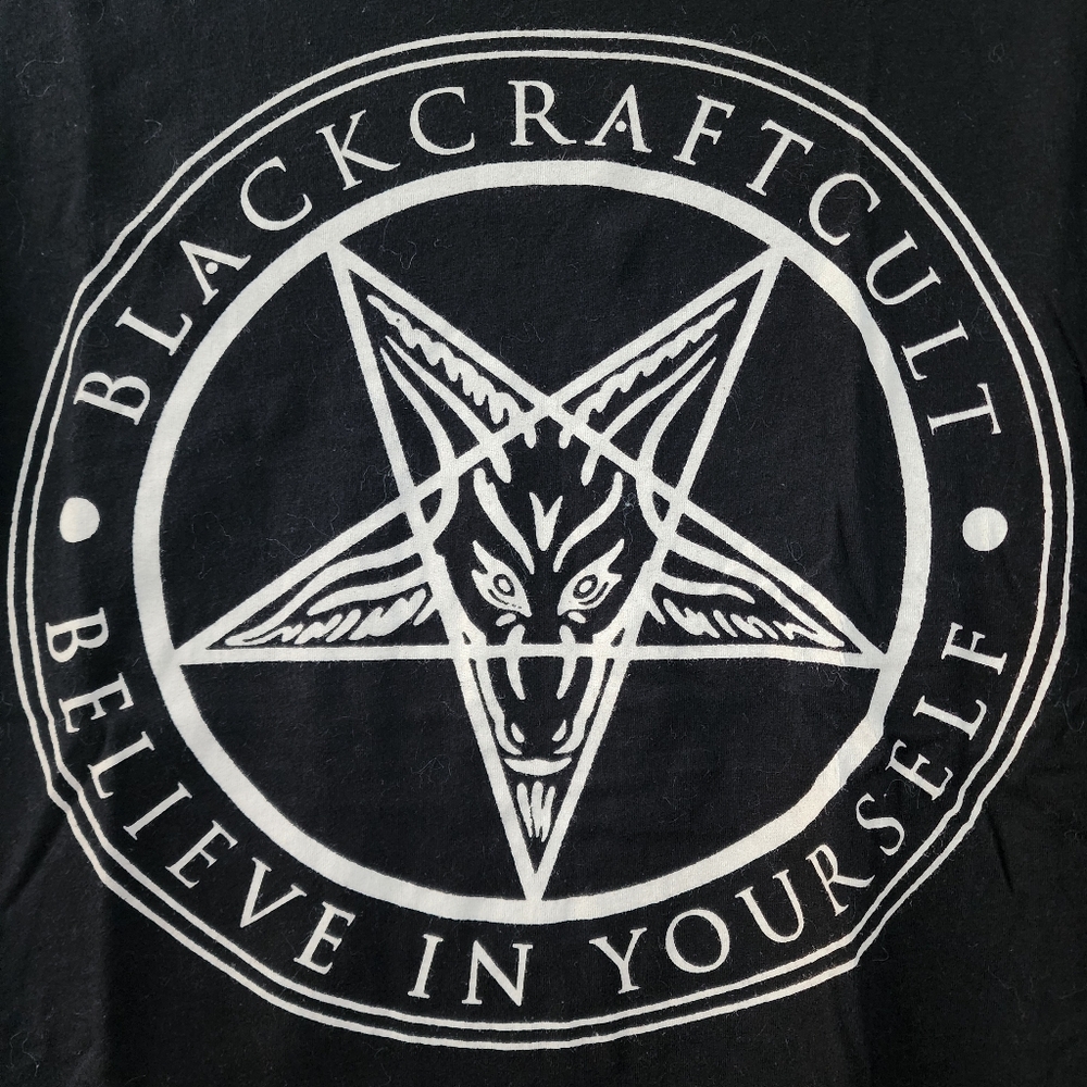 Blackcraft Believe In Yourself Black Tee Shirt - Picture 2 of 3